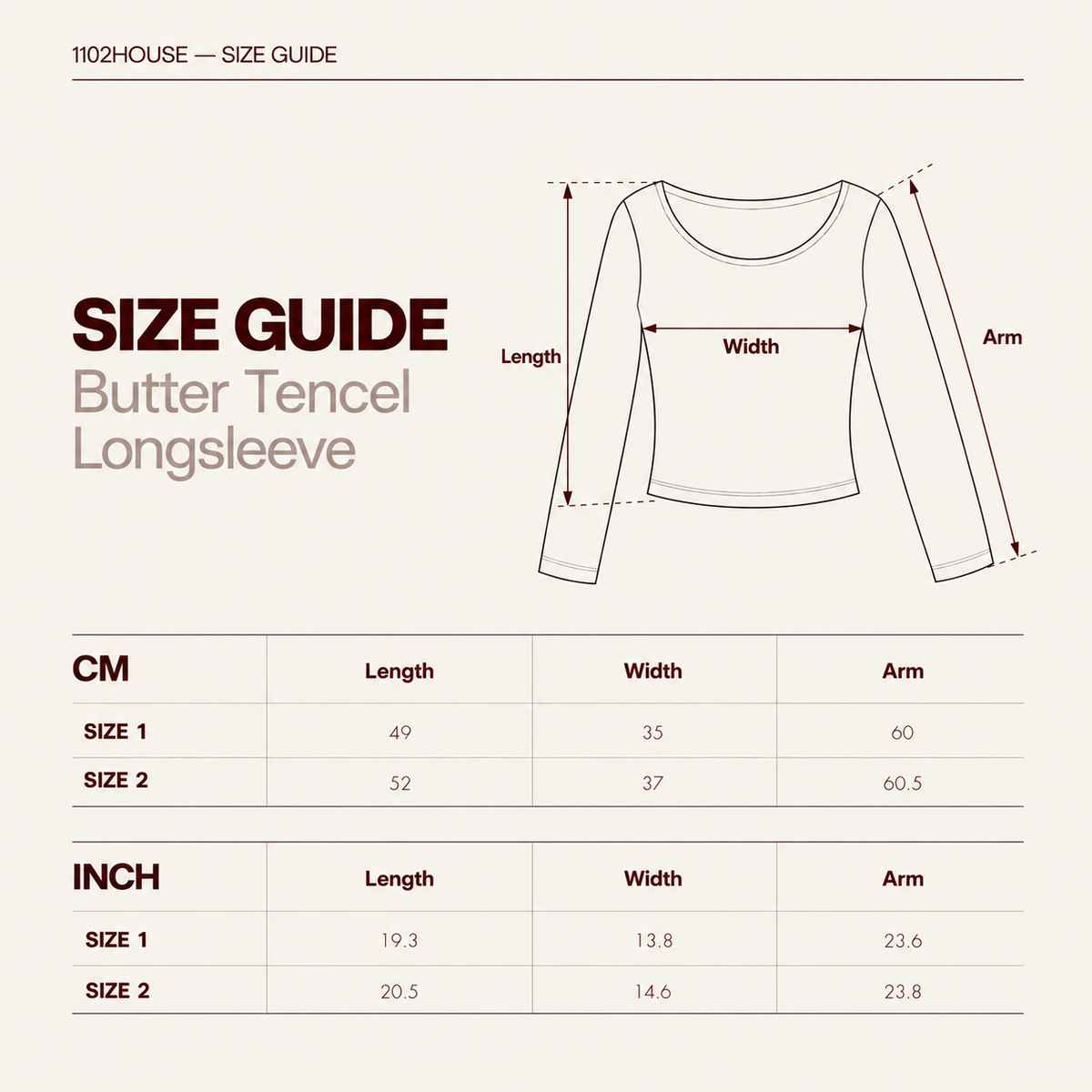 Butter Tencel Longsleeve — Mocha