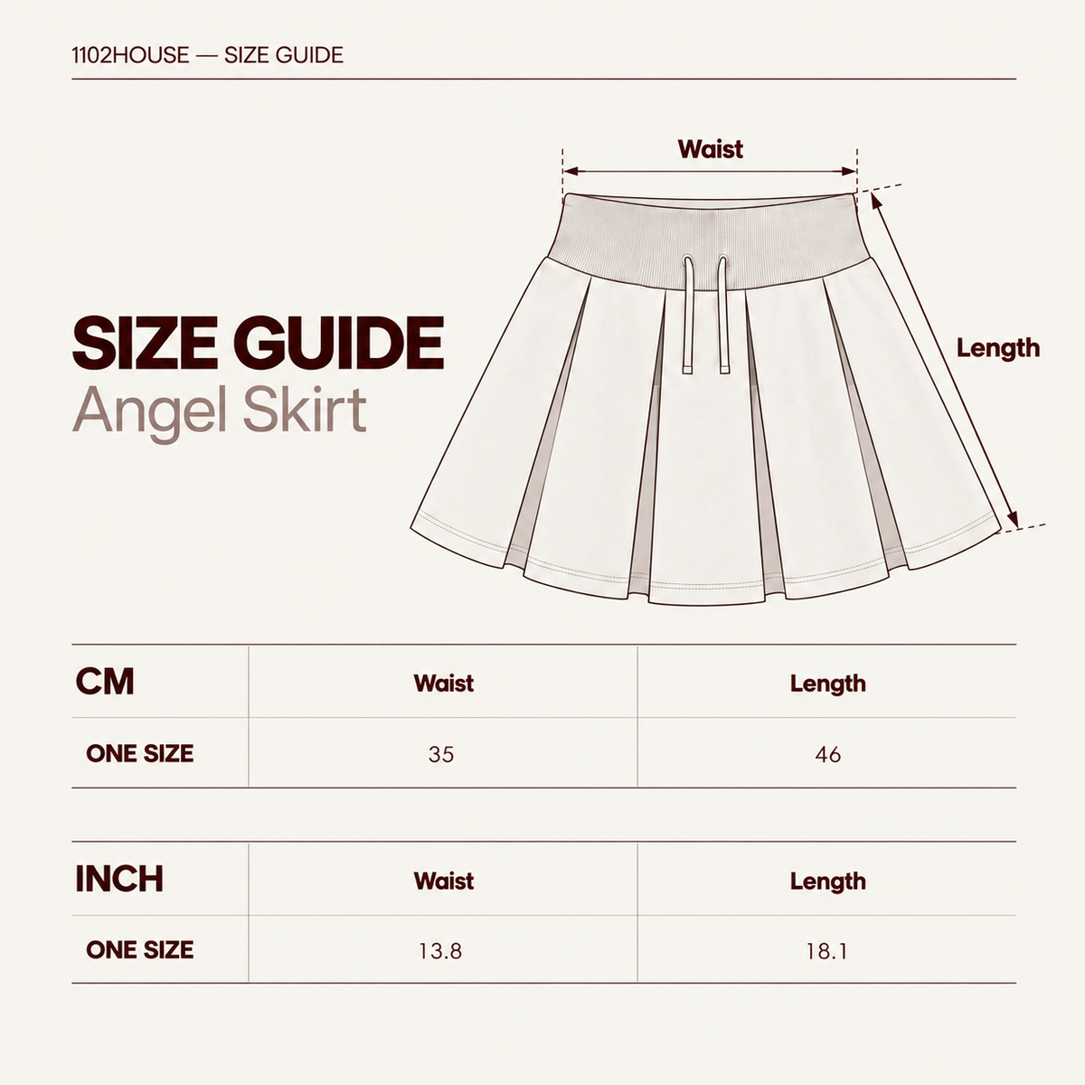 Angel skirt — Fog