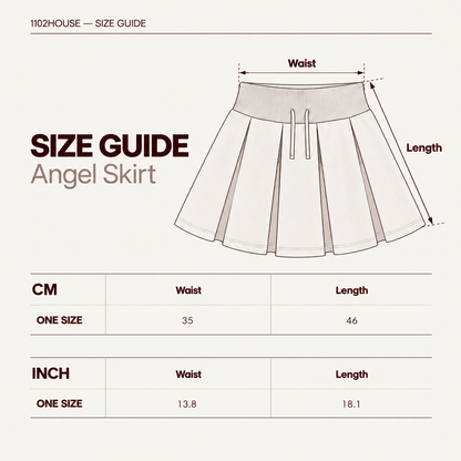 Angel skirt — Fog