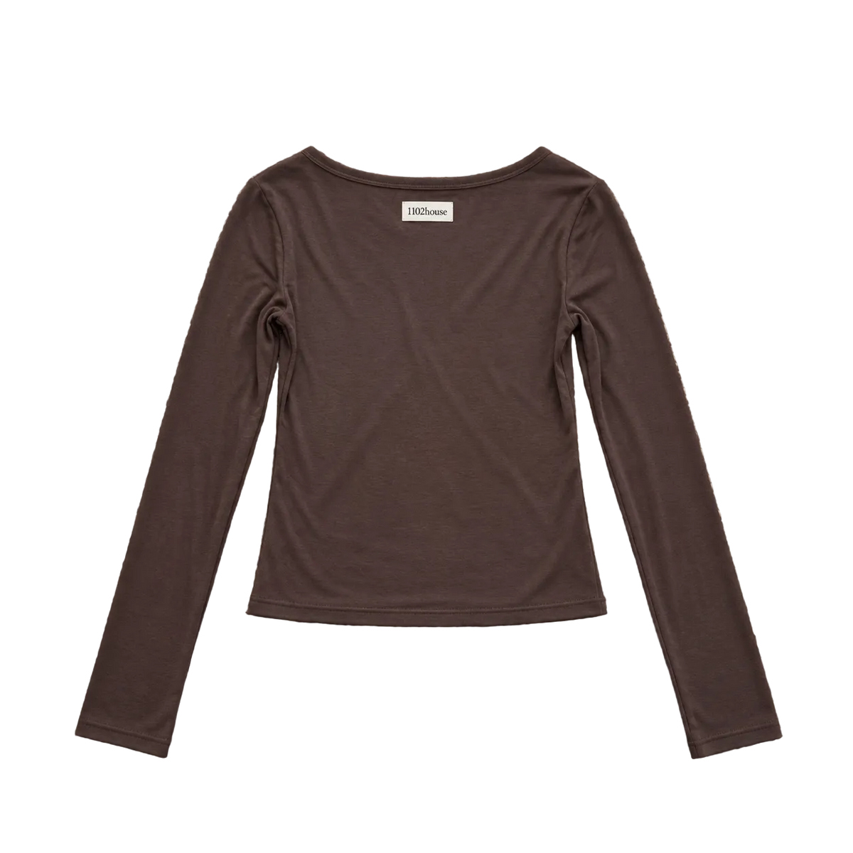 Butter Tencel Longsleeve — Mocha