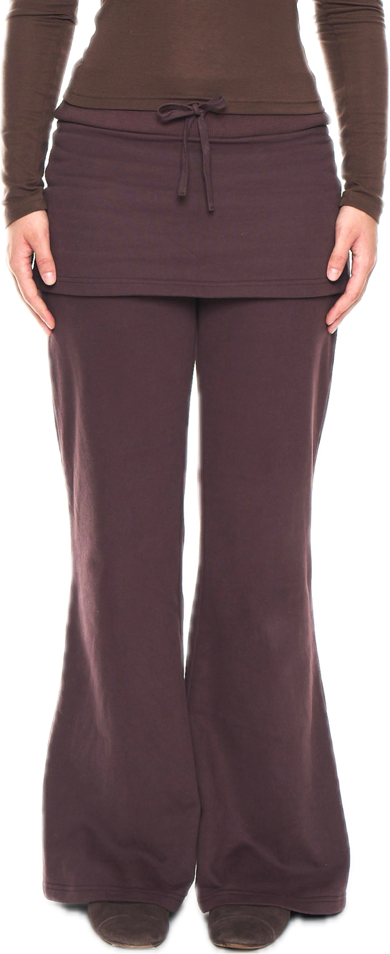 Skirt Sweatpants — Mocha