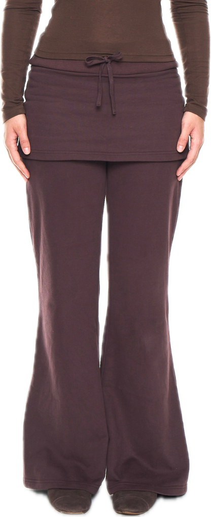 Skirt Sweatpants — Mocha