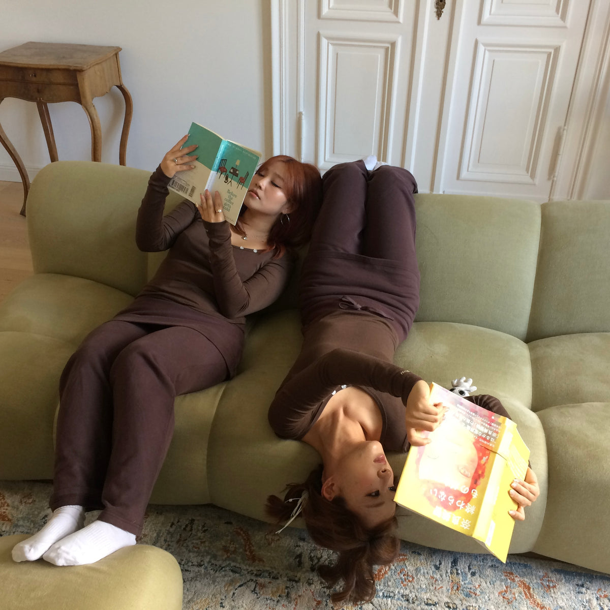Skirt Sweatpants — Mocha