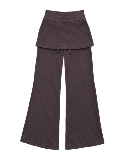 Skirt Sweatpants — Mocha